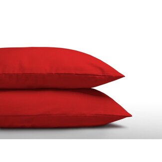 Dreamhouse Kussensloop (Per 2 st) - katoen - rood