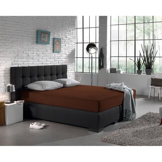 Dreamhouse Jersey hoeslaken - Bruin