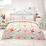 Polykatoen dekbedovertrek Hey Birdie - Lits-jumeaux (230x220 + 2st 50x75cm) - 26,95