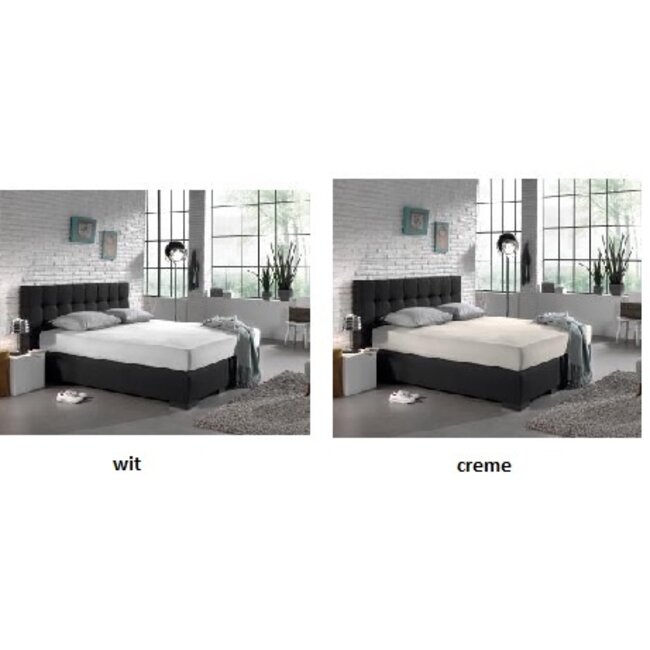 Hoeslaken enkel jersey 190-200x200 cm