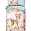 Katoen kinderdekbedovertrek Sweet deer - 140x220 + 60x70 cm