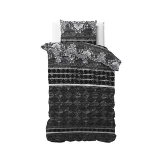 Dreamhouse Katoen dekbedovertrek  Elite - antraciet - eenpersoons