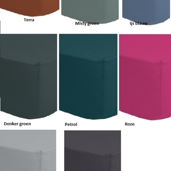 Hoeslaken - jersey - 180x220 cm