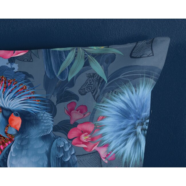 Katoen satijn dekbedovertrek Papegaai Ofelia