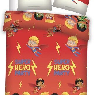 Miraculous Super Heroes dekbedovertrek - flanel - eenpersoons