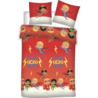 Miraculous Super Heroes dekbedovertrek - flanel - eenpersoons