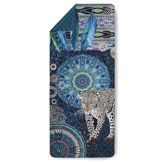 HiP Strandlaken Imena panter - 75x180 cm