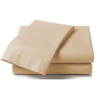 Bedrok percal katoen 152x198 cm coffee