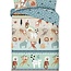 Katoen kinderdekbedovertrek play animals - 140x220 + 60x70 cm