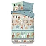 Katoen kinderdekbedovertrek play animals - 140x220 + 60x70 cm