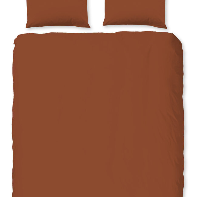 Katoen uni dekbedovertrek Terra