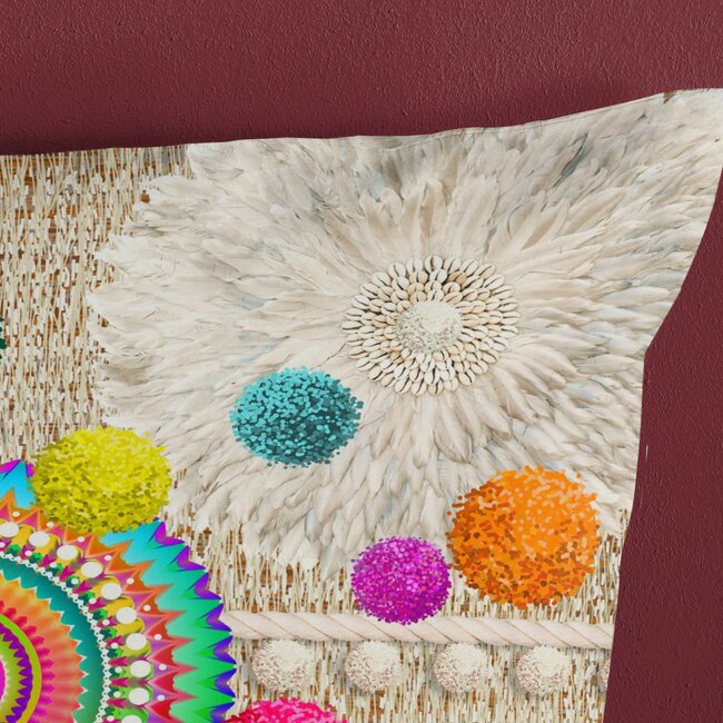 Katoen satijn dekbedovertrek Inessa