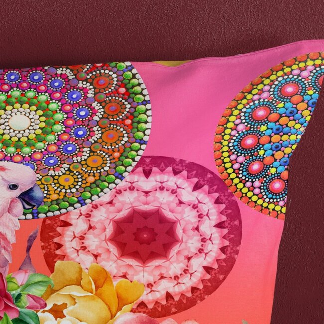 Katoen satijn dekbedovertrek Nevine