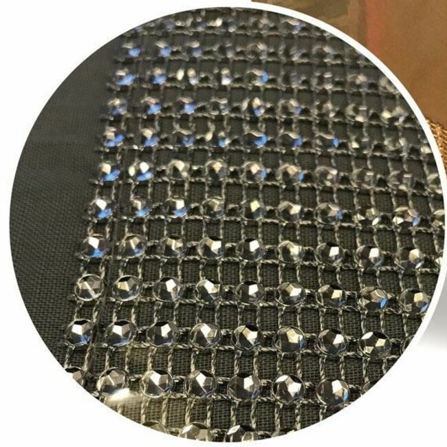 Polykatoen dekbedovertrek Carly diamant - Wit