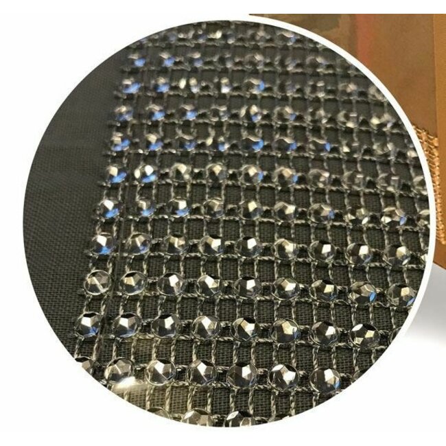 Polykatoen dekbedovertrek Carly diamant - Wit