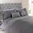 Polykatoen dekbedovertrek Limoges grijs