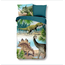 Katoen kinderdekbedovertrek Dino's - 140x220 + 60x70 cm
