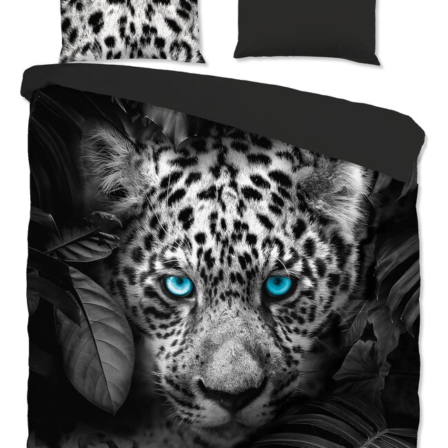 Dekbedovertrek Panther blue eyes - Microvezel