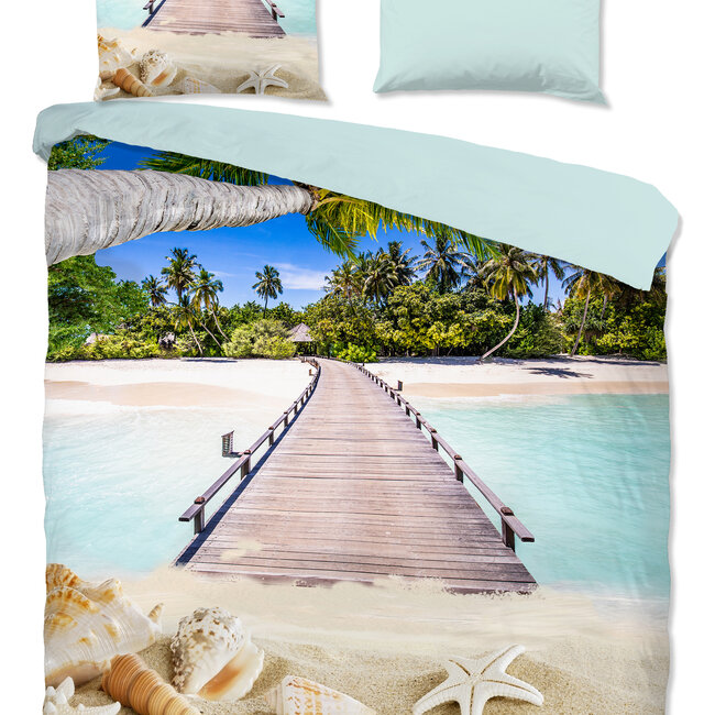 Dekbedovertrek Tropical beach - Microvezel