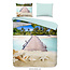 Microvezel dekbedovertrek Tropical beach