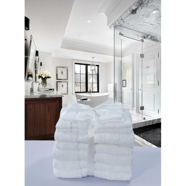 Handdoekken - katoen 500 gr/m² - wit