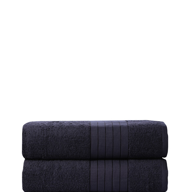 Handdoekken - katoen 500gr/m² - zwart