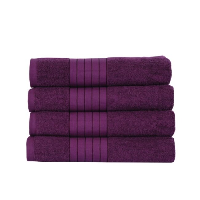 Handdoekken - katoen 500 gr/m² - bordeaux