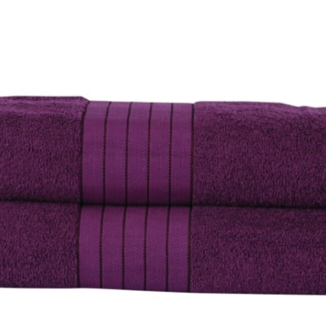 Handdoekken - katoen 500 gr/m² - bordeaux