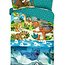 Katoen kinderdekbedovertrek  Prehistoric dino - 140x220 + 60x70 cm