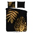 Microvezel dekbedovertrek Monstera gold