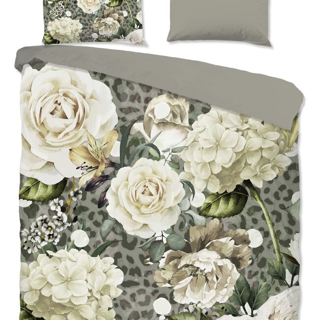 Microvezel dekbedovertrek Joy  bloemen