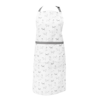Clayre & Eef Keukenschort - Honden