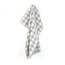 Handdoek Check Grijs