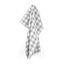 Handdoek Check Grijs