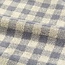 Handdoek Check Grijs