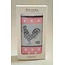 Theedoek Kippen roze