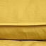 Katoen dekbedovertrek Stone washed - mosterd geel