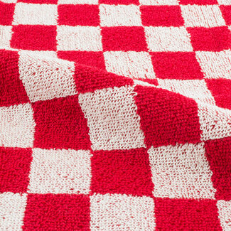 Bunzlau Castle Handdoek Check rood