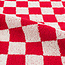 Handdoek Check rood