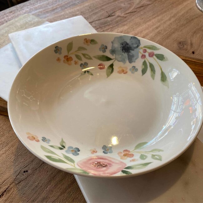 Country Floral diep bord