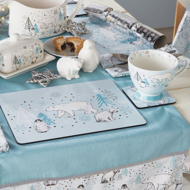 Placemats (Per 4 st) Frosty Winter Morning