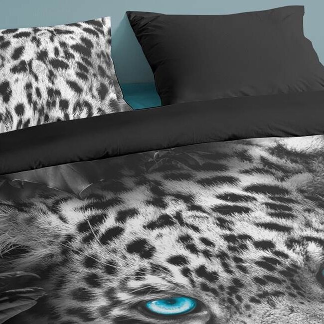 Dekbedovertrek Panther blue eyes - Microvezel