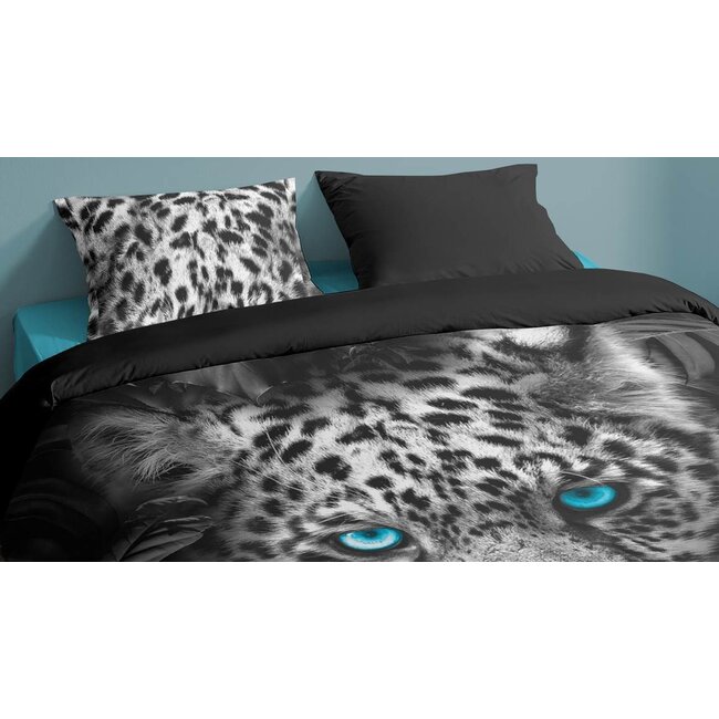 Dekbedovertrek Panther blue eyes - Microvezel
