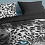 Dekbedovertrek Panther blue eyes - Microvezel