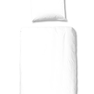 Good Morning Peuter dekbedovertrek uni wit - katoen