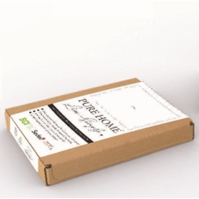 Polykatoen dekbedovertrek Tropics grijs