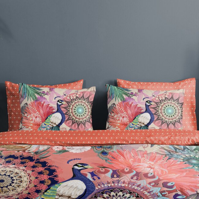 Katoen satijn dekbedovertrek Lynouk