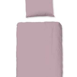 Good Morning Ledikant dekbedovertrek uni roze - katoen
