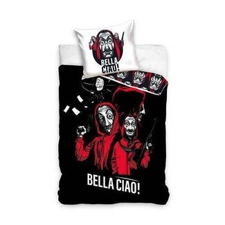 Disney & Licentie La Casa de Papel kinderdekbedovertrek - 140x200 cm