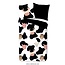 Katoen kinderdekbedovertrek Cow & friends - 140x220 + 60x70 cm